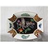 Image 2 : Jungle Motif Decorative Plate, Lynn Chase (Retail $50) 8" Long
