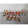 Image 2 : Qty 12 Napkin Rings: Santa, Kings, Soldiers w/ Hoops 5.5" Tall
