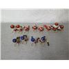 Image 8 : Qty 12 Napkin Rings: Santa, Kings, Soldiers w/ Hoops 5.5" Tall