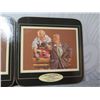 Image 8 : Qty 6 John Hinde Original Cork Coasters, 3 Round Turtles by Ash Hawaii, etc