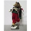 Image 2 : Skating Reindeer in Cap 26"Tall, Signed by Author, Ltd Ed. 353/500