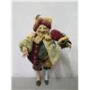 Image 2 : The Lam Lee Group Shakespearian Jester Christmas Figurine 18" Tall