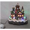Image 1 : Santa in the Chimney LED Illuminated Display, 9.5" Height