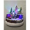 Image 2 : Santa Train Station LED Illuminated Display 10" Height