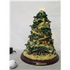 Image 1 : Thomas Kinkade 'Glory to the Newborn King' Illuminated Nativity Tree #H8189