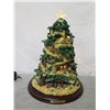 Image 2 : Thomas Kinkade 'Glory to the Newborn King' Illuminated Nativity Tree #H8189