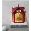Image 1 : Razi 'Santa's Helper' Dog & Tree in Doghouse Illuminated Display (Retail $109)