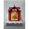 Image 2 : Razi 'Santa's Helper' Dog & Tree in Doghouse Illuminated Display (Retail $109)