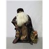 Image 2 : Santa 'Over the Koolaus' Signed Ione Adams 2003 - 25" Tall