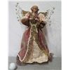 Image 1 : Angel w/ Gold Metal Wings, 22" Tall