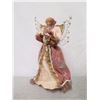 Image 3 : Angel w/ Gold Metal Wings, 22" Tall