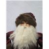 Image 8 : Santa in Burgundy Coat w/ Presents, 21" Tall