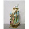 Image 3 : Hawaiian Santa w/ Pearls, Shells & Seahorse Staff, 25" Tall