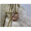 Image 21 : Santa in Gold Coat w/ Fur Trim & Presents 25" Tall