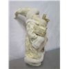 Image 8 : Santa in Gold Coat w/ Fur Trim & Presents 25" Tall