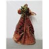 Image 2 : Angel w/ Gold & Burgundy Wings & Dress, 28" Tall