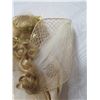 Image 26 : Angel w/ Beige & Gold Wings & Dress, 23" Tall