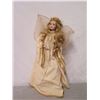 Image 2 : Angel w/ Beige & Gold Wings & Dress, 23" Tall