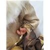 Image 24 : Santa in Fur-Trimmed Coat w/ Staff & Presents, 28" Tall