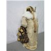 Image 8 : Santa in Fur-Trimmed Coat w/ Staff & Presents, 28" Tall