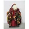 Image 2 : Santa 'Over the Koolaus' Signed Ione Adams, 26" Tall