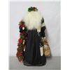 Image 2 : Santa 'Over the Koolaus, Kaneohe' 2001 Signed Ione Adams, 26" Tall