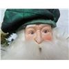 Image 8 : Santa w/ Tree Signed Ione Adams 2005 - 26" Tall