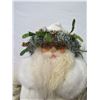 Image 8 : MacKenzie-Childs Santa in Star Coat w/ Fur Trim, 34" Tall