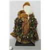 Image 1 : Santa 'Over the Koolaus, Kaneohe' By Ione Adams, 28" Tall