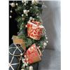Image 23 : Santa 'Over the Koolaus' Signed Ione Adams, 28" Tall