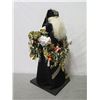 Image 8 : Santa 'Over the Koolaus' Signed Ione Adams, 28" Tall