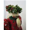 Image 25 : Santa 'Over the Koolaus, Kaneohe' By Ione Adams, 27" Tall
