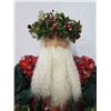 Image 8 : Santa 'Over the Koolaus, Kaneohe' By Ione Adams, 27" Tall