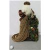 Image 1 : Santa 'Over the Koolaus' Signed Ione Adams, 26" Tall