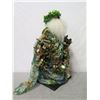 Image 8 : Hawaiian Santa 'Over the Koolaus, Kaneohe' By Ione Adams, 28" Tall