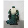 Image 2 : Santa 'Over the Koolaus, Kaneohe' Signed Ione Adams, 28" Tall