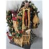 Image 21 : Hawaiian Santa 'Over the Koolaus, Kaneohe' By Ione Adams, 28" Tall