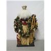 Image 2 : Hawaiian Santa 'Over the Koolaus, Kaneohe' By Ione Adams, 28" Tall