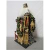 Image 3 : Hawaiian Santa 'Over the Koolaus, Kaneohe' By Ione Adams, 28" Tall