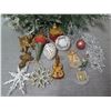 Image 2 : Qty Approx. 13 Christmas Tree Ornaments: Balls, Angel, Snowflakes, Ukulele, etc