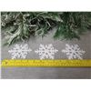 Image 3 : Qty Approx. 14 Christmas Tree Ornaments: Balls, Santas, Snowflakes, Bird, etc