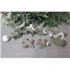 Image 1 : Qty Approx. 7 Christmas Tree Ornaments: Turtle, Seal, Horse, Bird, etc