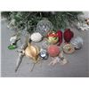 Image 2 : Qty Approx. 14 Christmas Tree Ornaments: Balls, Spheres, Athlete, Pine Cone, etc