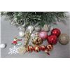 Image 1 : Qty Approx. 19 Christmas Tree Ornaments: Balls, Spheres, Snowflake, etc