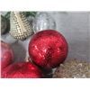 Image 8 : Qty Approx. 19 Christmas Tree Ornaments: Balls, Spheres, Snowflake, etc