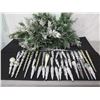 Image 2 : Qty Approx. 40 Christmas Tree Ornaments: Spheres, Icicles, Shells, etc