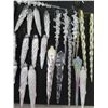 Image 8 : Qty Approx. 40 Christmas Tree Ornaments: Spheres, Icicles, Shells, etc