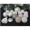 Image 2 : Qty Approx. 13 Christmas Tree Ornaments: Balls, 2011, Church, Beaded, etc