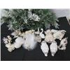 Image 2 : Qty Approx. 13 Christmas Tree Ornaments: Owls, Swans, Bunny, Birds, etc