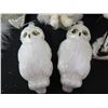 Image 8 : Qty Approx. 13 Christmas Tree Ornaments: Owls, Swans, Bunny, Birds, etc